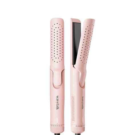 Wavytalk Cool Curl Airflow Styler, 2 in 1 Flat Iron and Curling Iron ...