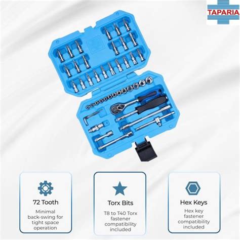 TAPARIA SA46 Socket Set Price in India - Buy TAPARIA SA46 Socket Set ...