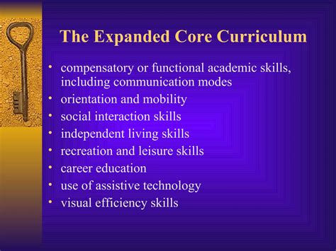 The Core Curriculum for Blind and Visually Impaired Children and Youths ...
