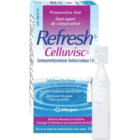 Refreshing Celluvisc Ophthalmic Solution for Dry Eyes – Preservative ...