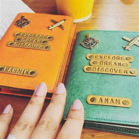 The Junket-Personalised Customised Passport Cover Wallet Holder