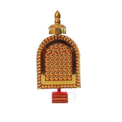 Silpika Silver Kolam Work Thidambu (Silver Plated Replica of Elephant ...