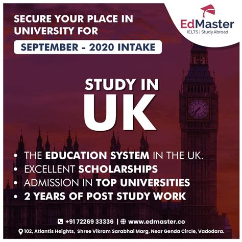 Study in the UK Webinar - Edmaster