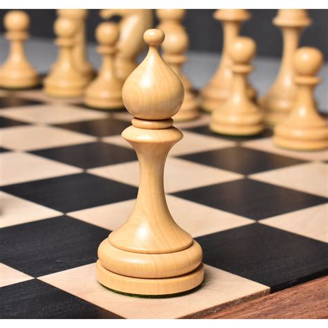 4.5" Circa 1960's Soviet Russian Chess Pieces Only Set-Double Weighted