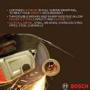 BOSCH AG4 Metal 4-inch Cut Off Wheel Set (White, Pack of 10) SIZE 105x1 ...