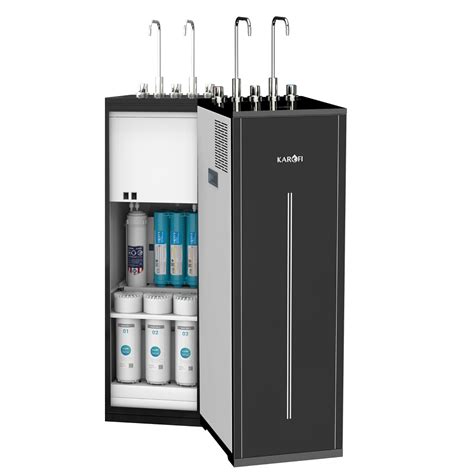 Karofi 2-in-1 Water Dispenser and Purifier 8L | 10 Stage Filter | Black ...