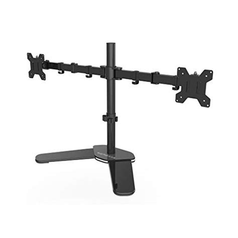 Computer Monitor Stand Dual Screen Desktop Free Standing Lifting Frame ...