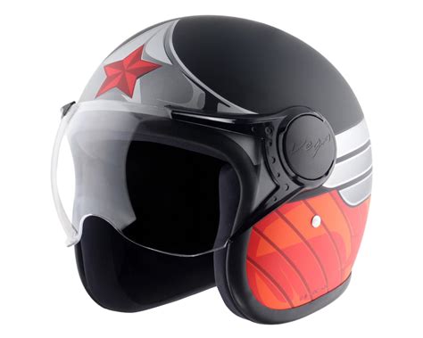 Vega Jet DC Wonder Woman ISI Certified Lightweight Open Face Helmet-for ...