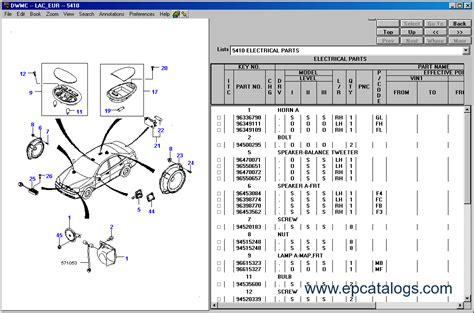 Image result for Exploded View Drawing Daewoo A215296