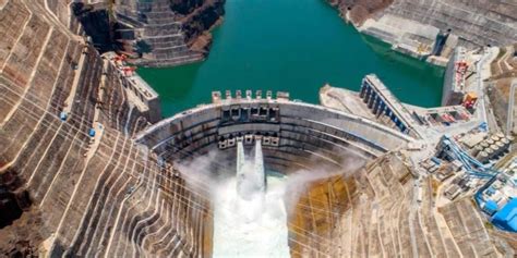 Baihetan hydropower plant units in China are now operational