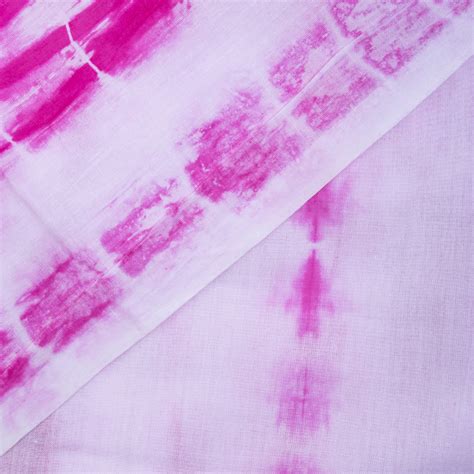Pink Cotton Soft Hand Tie Dye Print Fabric Online DMAASA.in – Dmaasa