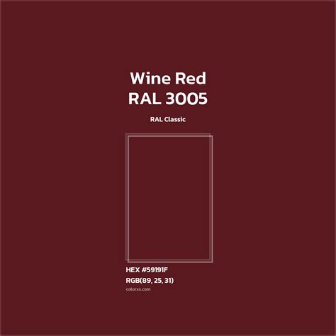 About RAL 3005 - Wine Red Color - Color codes | matching colors and ...