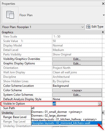 Revit Design Options Explained 的图像结果
