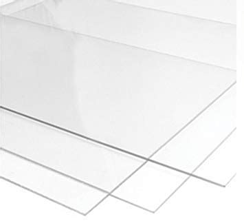 SIGNOOGLE Acrylic Sheet Perspex Plexiglass 3mm Clear Transparent Sheet ...