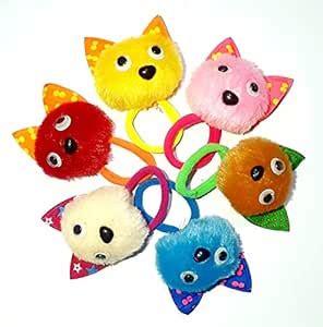 Woo Girl Rubber Bands for Kids Rubberbands, Clips,Hairbands for Baby ...