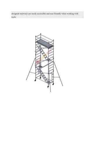Aluminum Scaffolding - Instafit Aluminum Scaffolding Manufacturer from ...