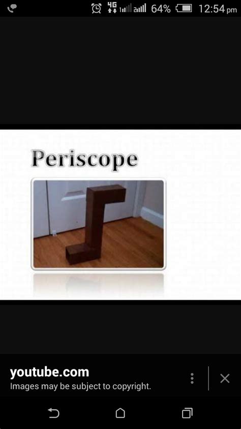How to make a periscope? - Brainly.in