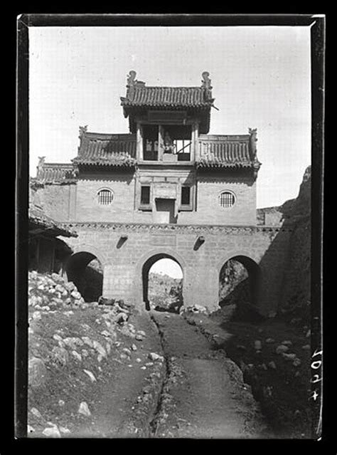 1907年山西忻州老照片 看百年前的中华第一关雁门关_腾讯新闻