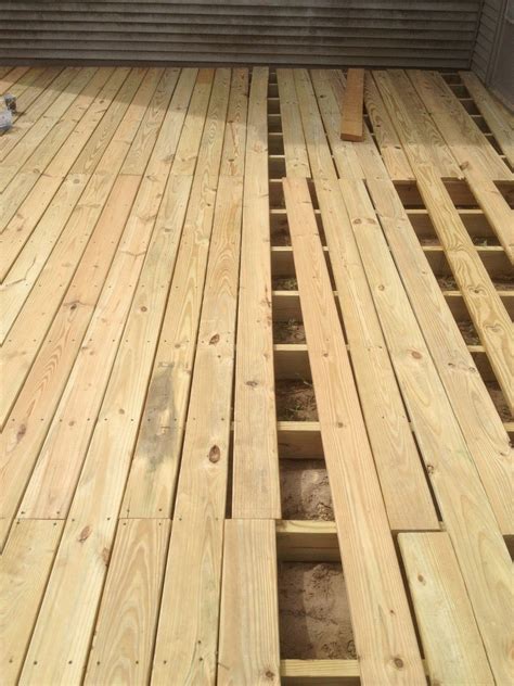 From Dirt to Deck - How to Build a Ground-Level Deck | Diy deck ...