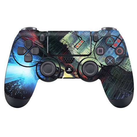 Skin Wrap Vinyl Sticker for DualShock 4 Wireless Controller- Wipe Out ...