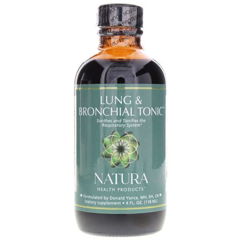 Lung Bronchial Tonic, Natura Health Products