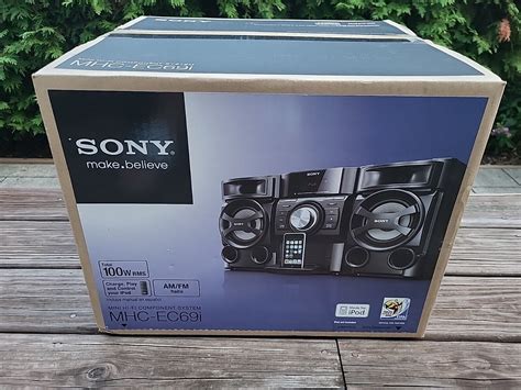 SONY MHC-EC69i Mini Hi-Fi CD/AM/FM Apple iPod/iPhone India | Ubuy