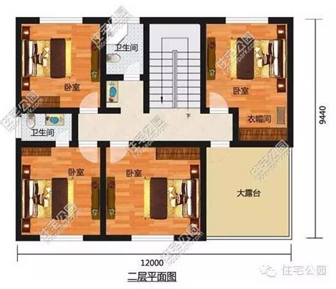 三层10x10米房子设计图,1010米农村建房图纸,1012简单户型图(第3页)_大山谷图库