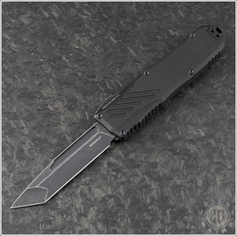 Guardian Tactical Recon-035-G2 T/E Automatic OTF D/A Knife (3.25in Dark ...