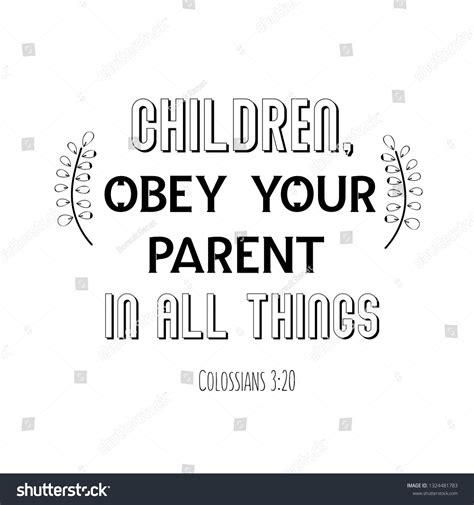 Obey Parents Quotes Jesus Is Lord Church Worldwide VERSE OF THE DAY