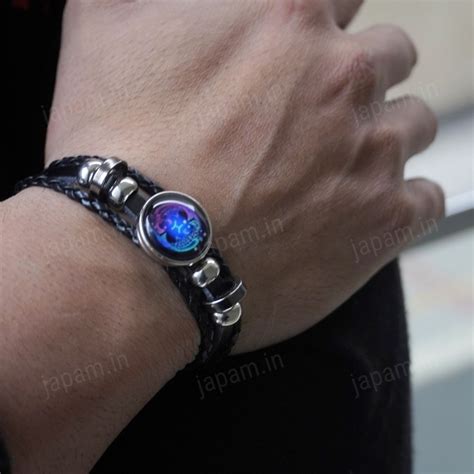 Zodiac Cosmic Leather Bracelet – Japam