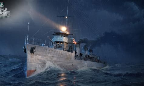 Download wallpaper sea, ship, destroyer, World of Warships, The World ...