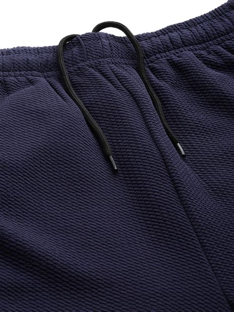 Alcis Men Navy Blue Solid Slim Fit Running Shorts AAMSHOSM00031902-S ...