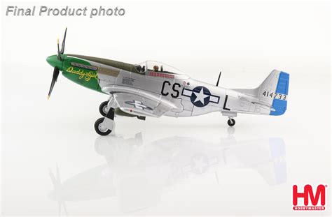 P-51D Mustang "Daddy's Girl" flown by Major Ray Wetmore, 370th FS ...