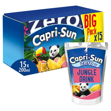 Capri Sun Jungle 15 x 200ml | Kids & Lunchbox Drinks | Iceland Foods