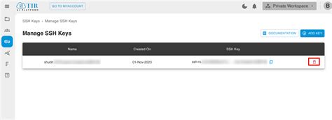 SSH Keys Management | E2E Cloud