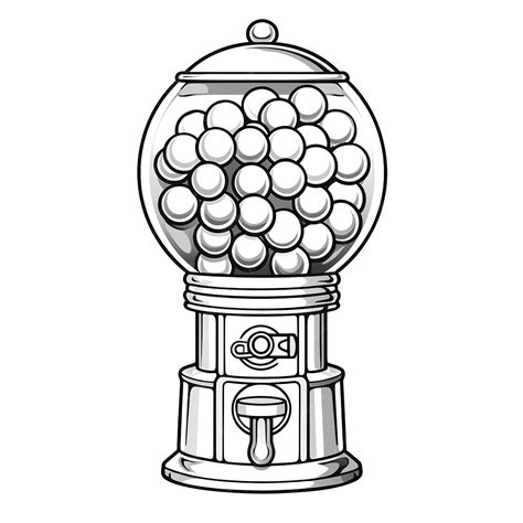 Premium AI Image | Gumball machine