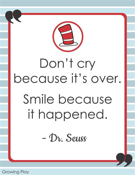 10 Dr. Seuss Inspirational Quotes - Growing Play