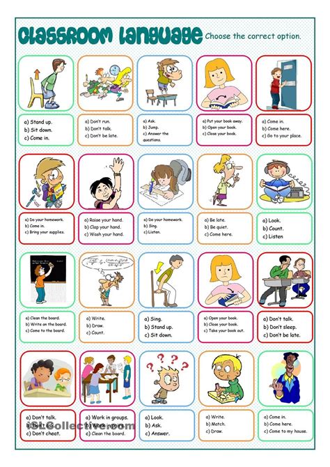 Classroom Objects Vocabulary 的图像结果