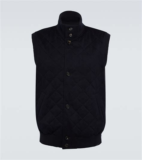 Loro Piana - Carry reversible cashmere vest Loro Piana