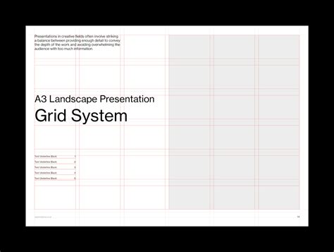 Stephen Kelman - A3 Presentation Grid System for InDesign | Landscape