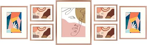 Buy Golden State Art, Frames for One 11x14, Two 8x10, and Four 5x7 ...