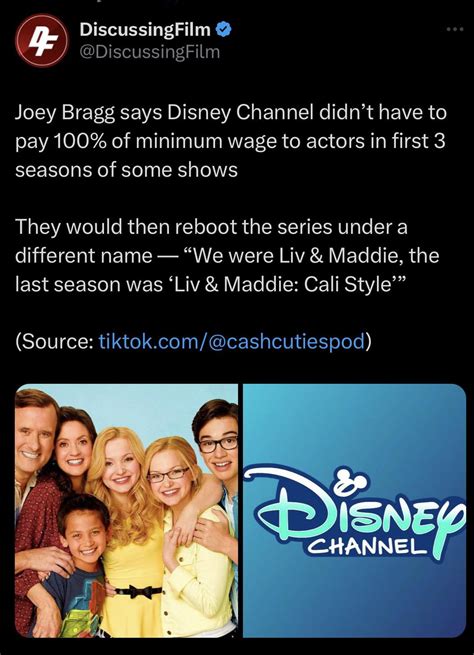 Disney Channel actor alleges sneaky way they'd underpay their series ...