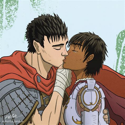robert_e_jordan - Guts and Casca - Berserk