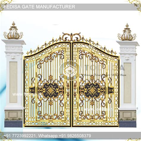 Main Gate Grill Design For Home Sliding Gate Design Simple Ss Single ...