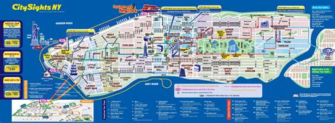 Map Of Nyc Attractions Printable