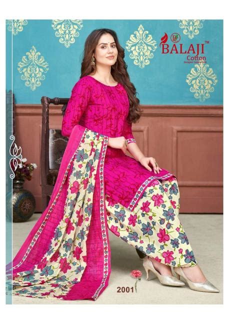 Balaji Sui Dhaga Vol 2 Fancy Cotton Printed Dress Materials: Textilecatalog