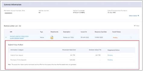 User Guide to Submit Response to Notices & Letters Received under e ...