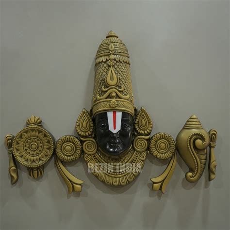 Tirupati Balaji Wall Mural 2.5×3 ft | Venkateswara 3D Artwork | Temple ...