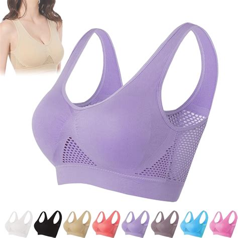 Breathable Anti-Sagging Breasts Bra, Wireless Comfort Liftup Bra, Anti ...