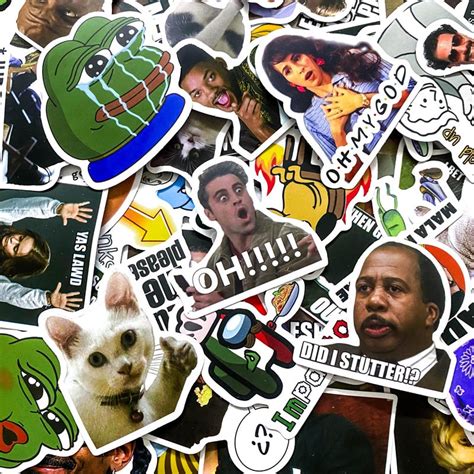 Buy Funny Meme Stickers Online In India - Etsy India